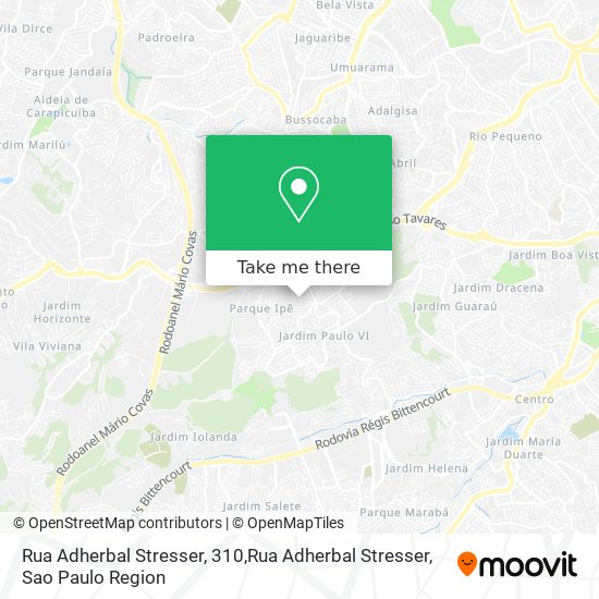 Rua Adherbal Stresser, 310,Rua Adherbal Stresser map