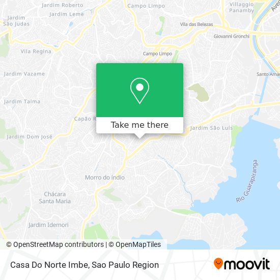 Casa Do Norte Imbe map