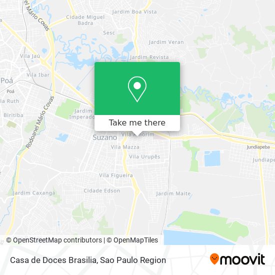 Casa de Doces Brasilia map