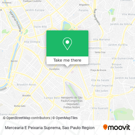 Mapa Mercearia E Peixaria Suprema