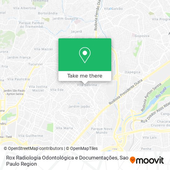 Rox Radiologia Odontológica e Documentações map