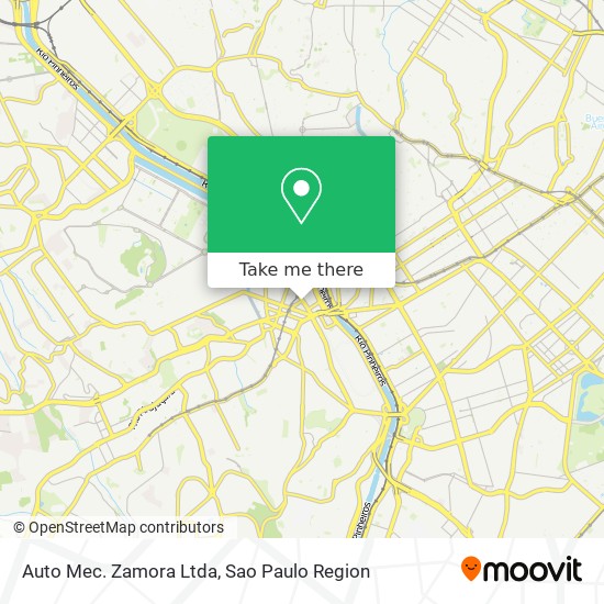 Auto Mec. Zamora Ltda map