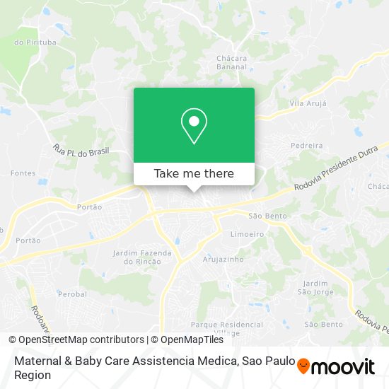 Maternal & Baby Care Assistencia Medica map