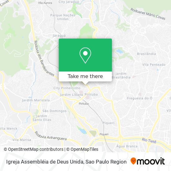 Igreja Assembléia de Deus Unida map