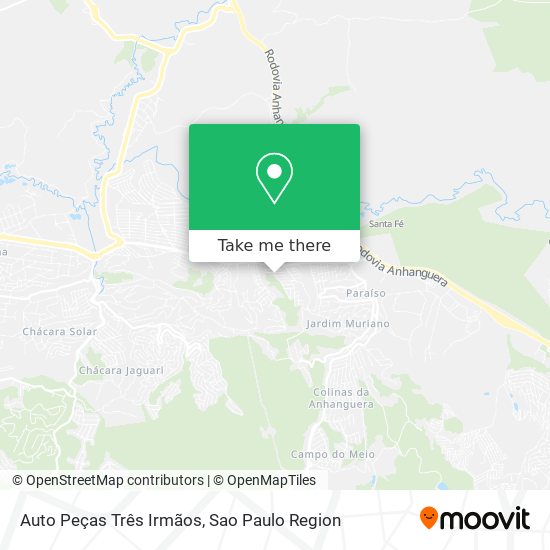 Auto Peças Três Irmãos map