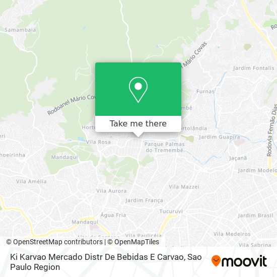 Ki Karvao Mercado Distr De Bebidas E Carvao map