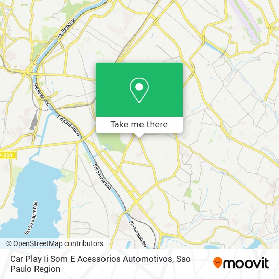 Car Play Ii Som E Acessorios Automotivos map
