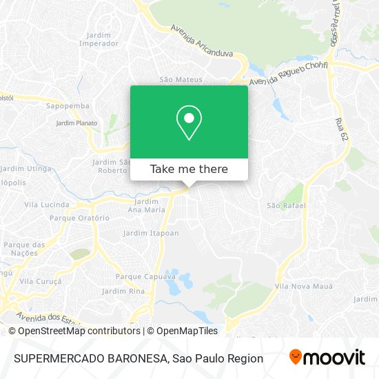 Mapa SUPERMERCADO BARONESA