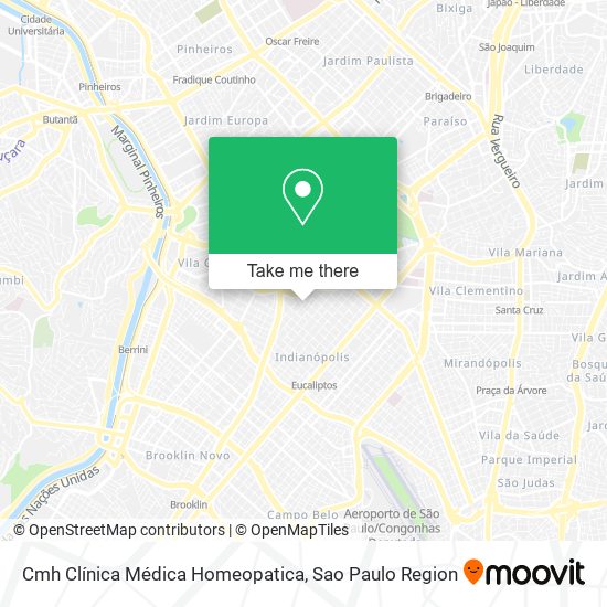 Cmh Clínica Médica Homeopatica map