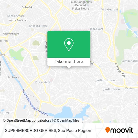 Mapa SUPERMERCADO GEPIRES