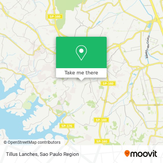 Mapa Tillus Lanches