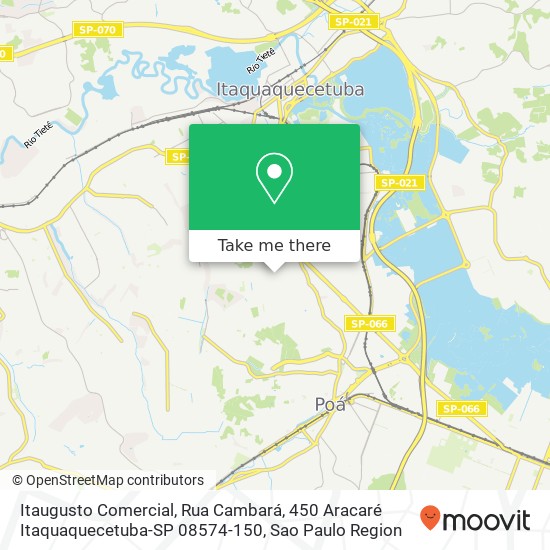 Itaugusto Comercial, Rua Cambará, 450 Aracaré Itaquaquecetuba-SP 08574-150 map