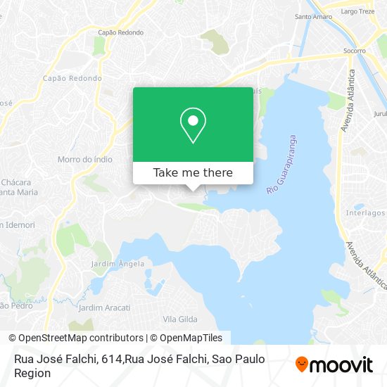 Rua José Falchi, 614,Rua José Falchi map