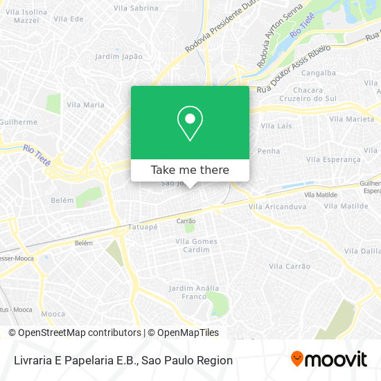 Livraria E Papelaria E.B. map