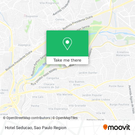 Mapa Hotel Seducao