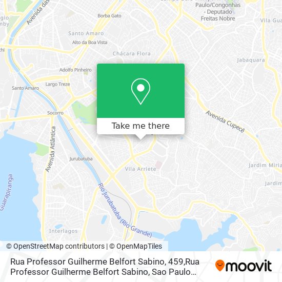 Mapa Rua Professor Guilherme Belfort Sabino, 459,Rua Professor Guilherme Belfort Sabino