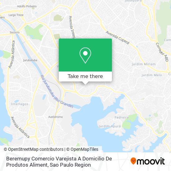 Beremupy Comercio Varejista A Domicilio De Produtos Aliment map