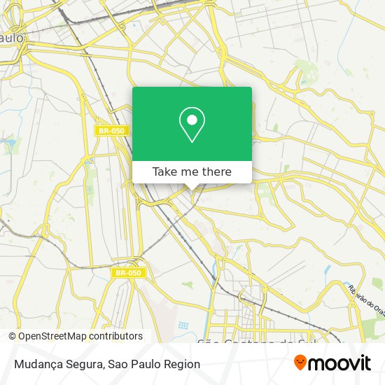 Mudança Segura map