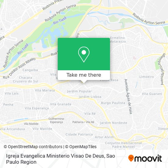 Igreja Evangelica Ministerio Visao De Deus map