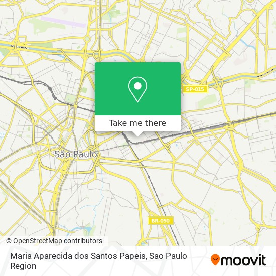 Maria Aparecida dos Santos Papeis map