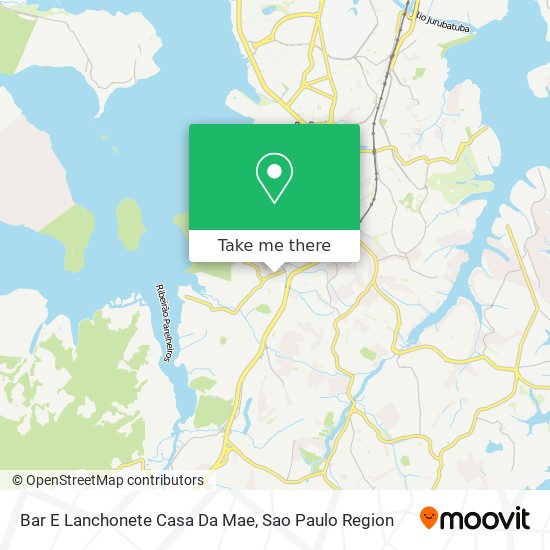 Bar E Lanchonete Casa Da Mae map