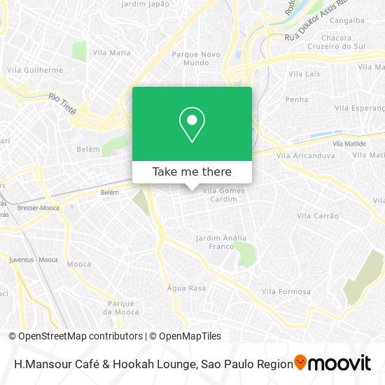 H.Mansour Café & Hookah Lounge map