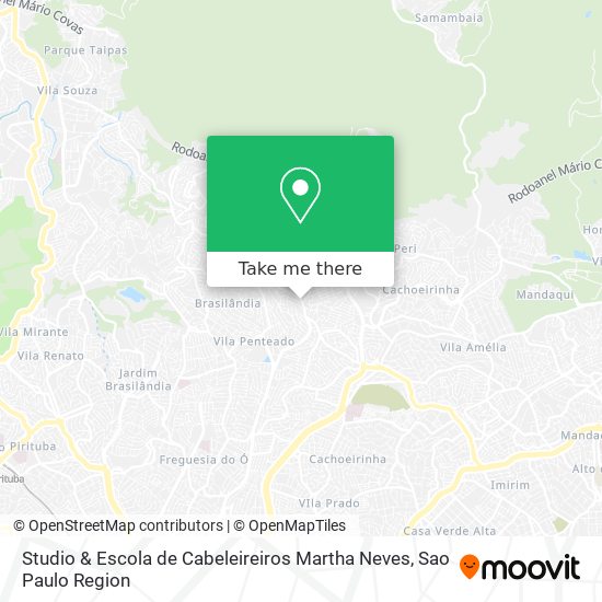 Studio & Escola de Cabeleireiros Martha Neves map