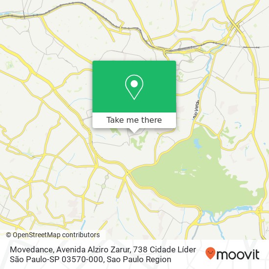 Movedance, Avenida Alziro Zarur, 738 Cidade Líder São Paulo-SP 03570-000 map