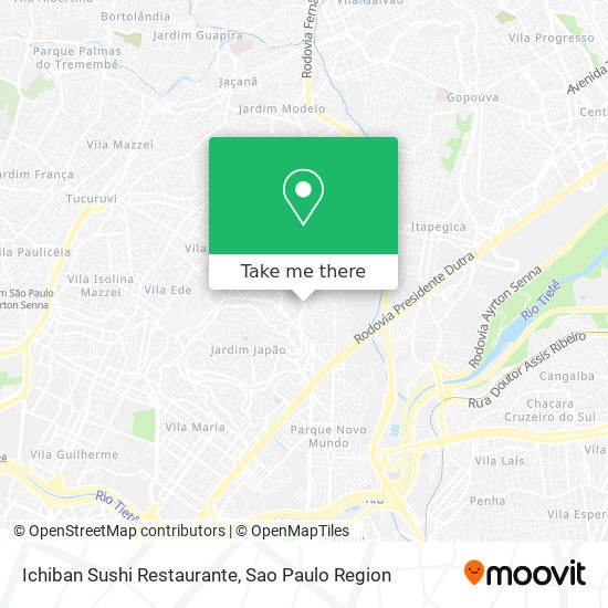 Ichiban Sushi Restaurante map