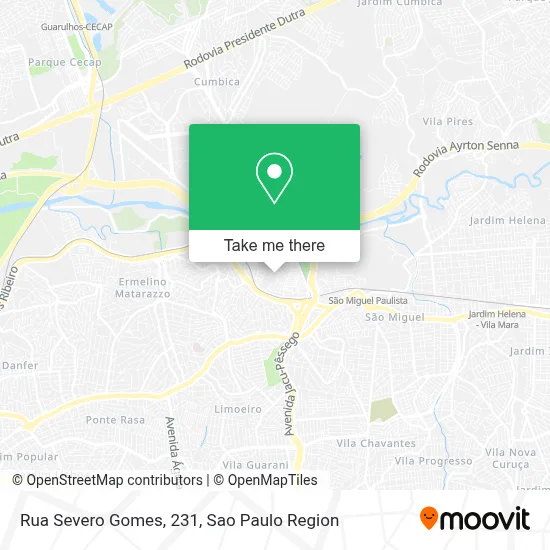 Rua Severo Gomes, 231 map