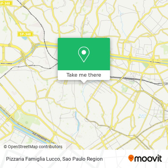 Pizzaria Famiglia Lucco map