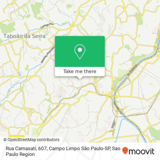 Rua Camasati, 607, Campo Limpo São Paulo-SP map