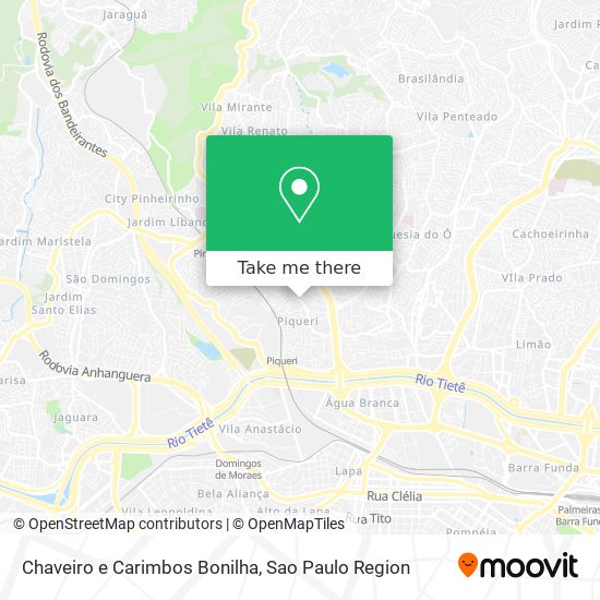 Chaveiro e Carimbos Bonilha map