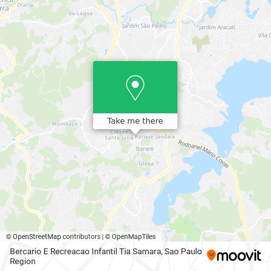 Mapa Bercario E Recreacao Infantil Tia Samara