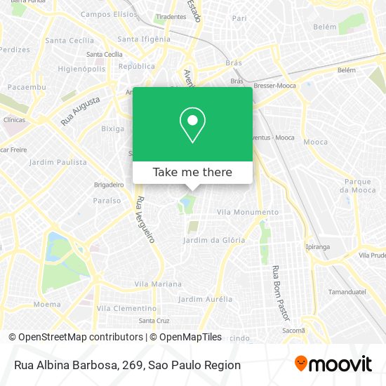 Mapa Rua Albina Barbosa, 269