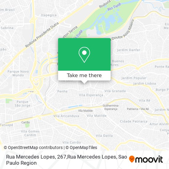 Rua Mercedes Lopes, 267,Rua Mercedes Lopes map