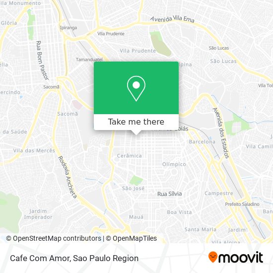 Cafe Com Amor map