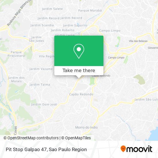 Pit Stop Galpao 47 map
