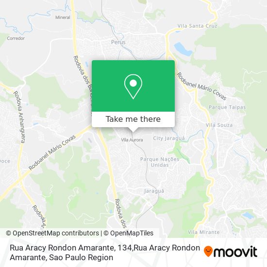 Rua Aracy Rondon Amarante, 134,Rua Aracy Rondon Amarante map