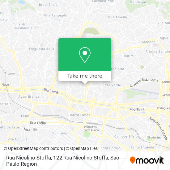 Rua Nicolino Stoffa, 122,Rua Nicolino Stoffa map