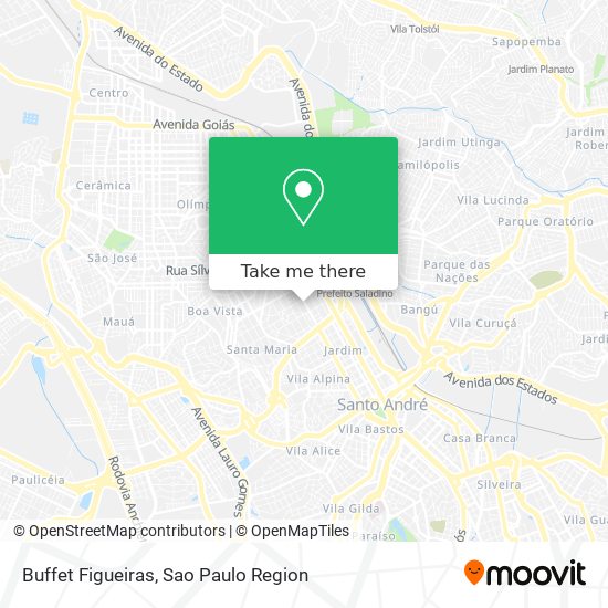 Buffet Figueiras map