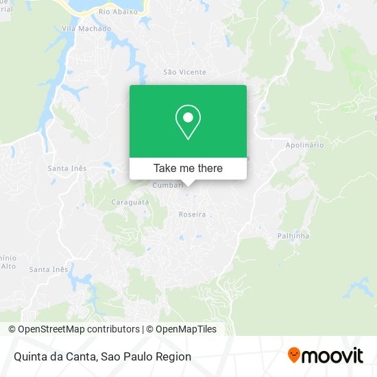 Quinta da Canta map