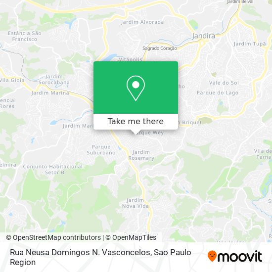 Rua Neusa Domingos N. Vasconcelos map