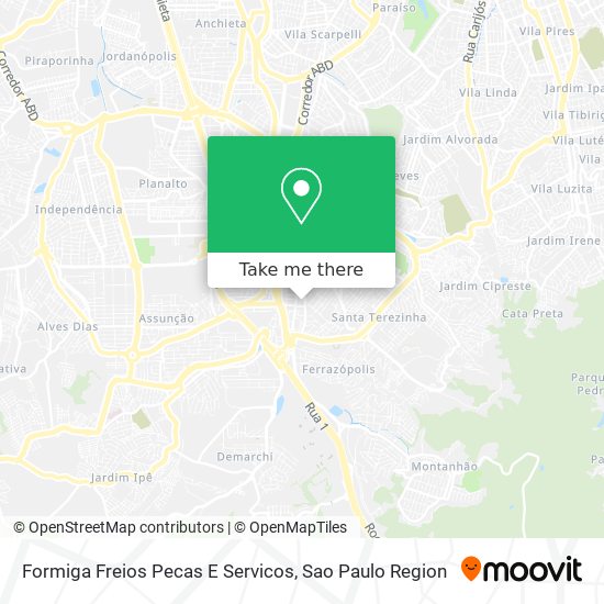 Formiga Freios Pecas E Servicos map