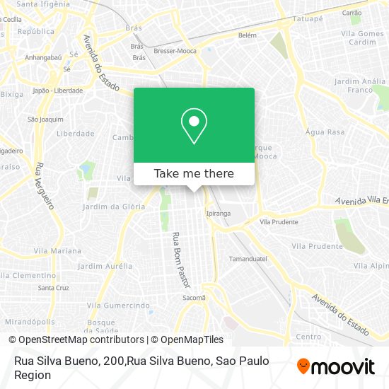 Mapa Rua Silva Bueno, 200,Rua Silva Bueno