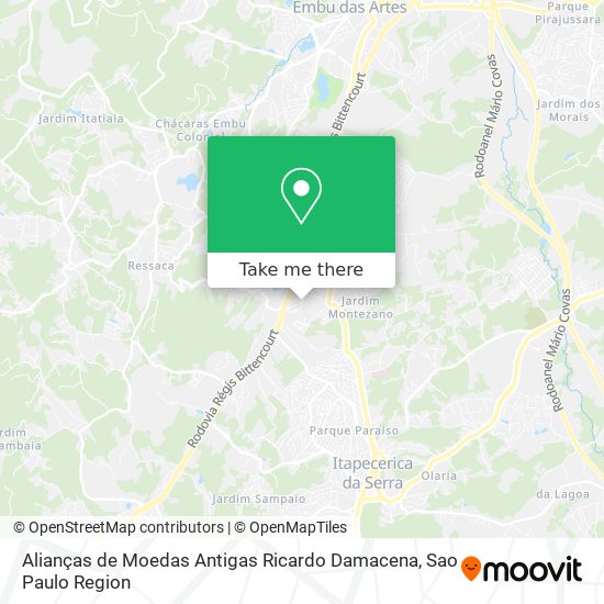 Mapa Alianças de Moedas Antigas Ricardo Damacena