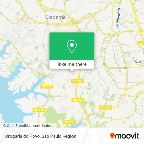 Drogaria do Povo map