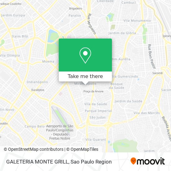 Mapa GALETERIA MONTE GRILL