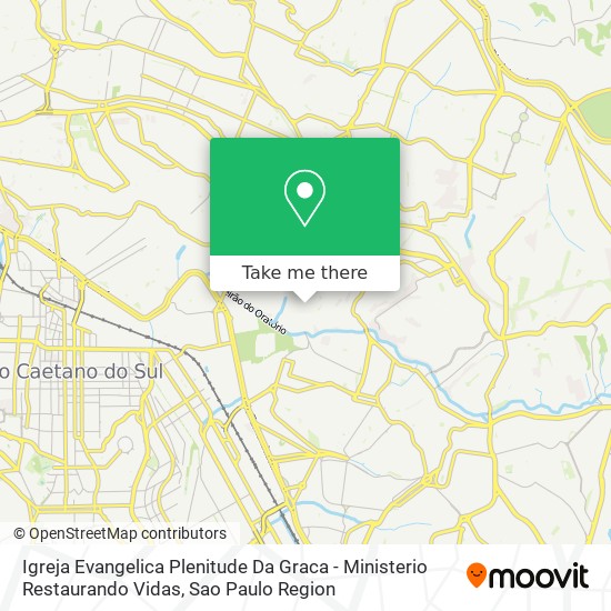 Mapa Igreja Evangelica Plenitude Da Graca - Ministerio Restaurando Vidas