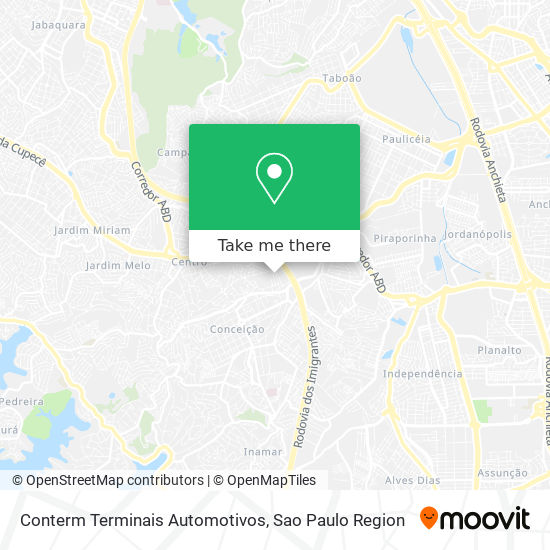 Mapa Conterm Terminais Automotivos